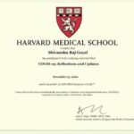 Certified from Harvard Medical School regarding Covid 19