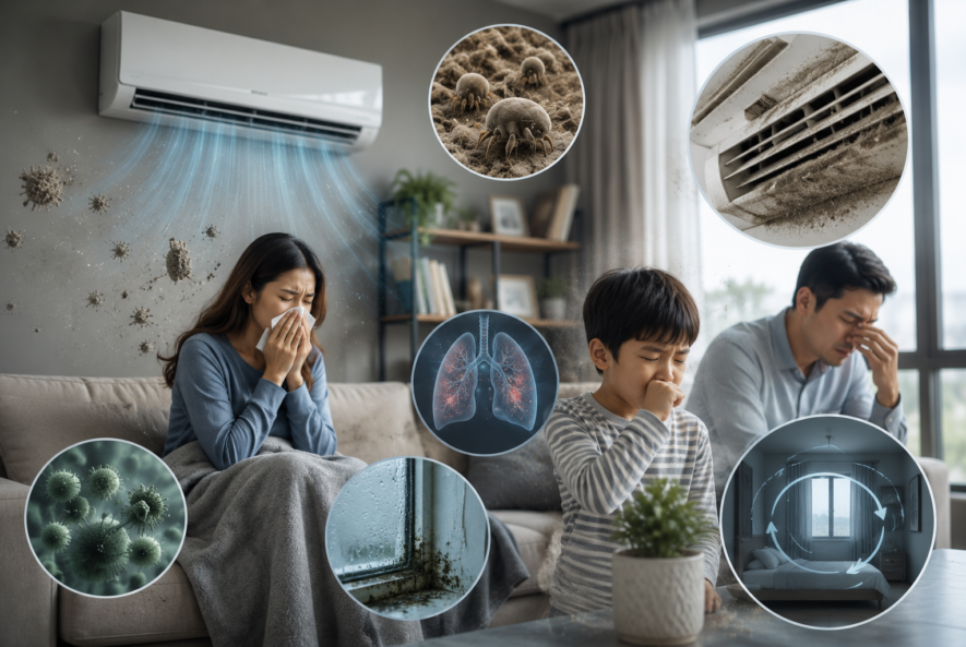 AC Rooms, Dust and Poor Ventilation - Hidden Health Risks You Should Know
