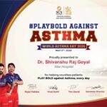 Special Recognition on World Asthma Day 2026 for his outstanding contribution towards helping patients breathe better every day