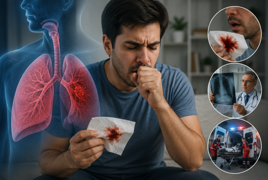 Coughing Up Blood - Causes & What to Do - Dr Shivanshu Raj Goyal