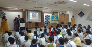 Invited to Shree Ram World school for an interactive session on Substance Abuse and Its Impact on Lung Health