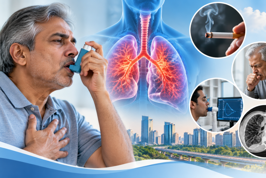 COPD Treatment in Gurgaon and Delhi - Symptoms, Diagnosis & Treatment - Dr Shivanshu Raj Goyal