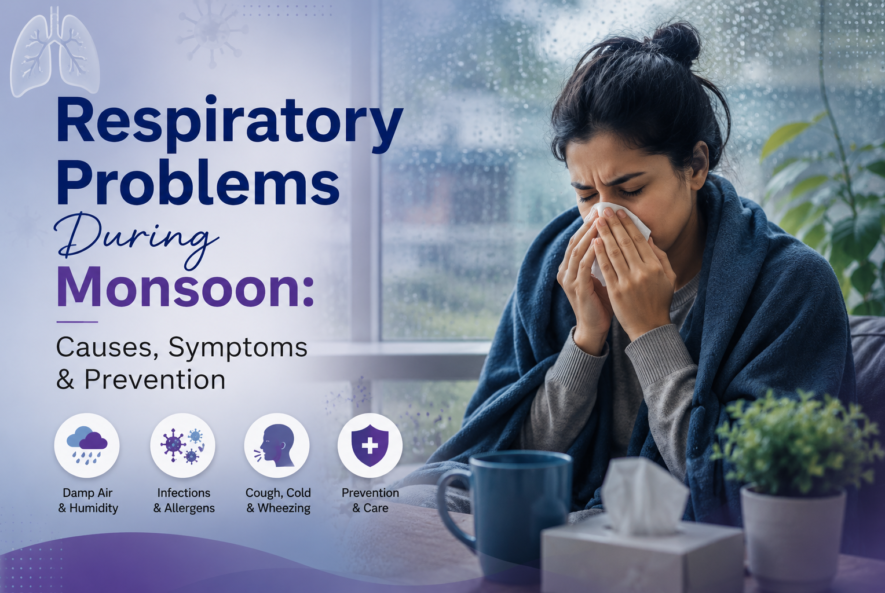 Respiratory Problems During Monsoon: Causes, Symptoms & Prevention