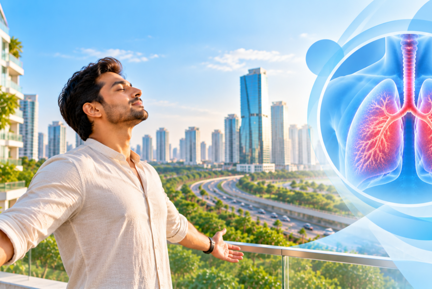 Best Pulmonologist near Golf Course Road, Gurgaon - Dr Shivanshu Raj Goyal