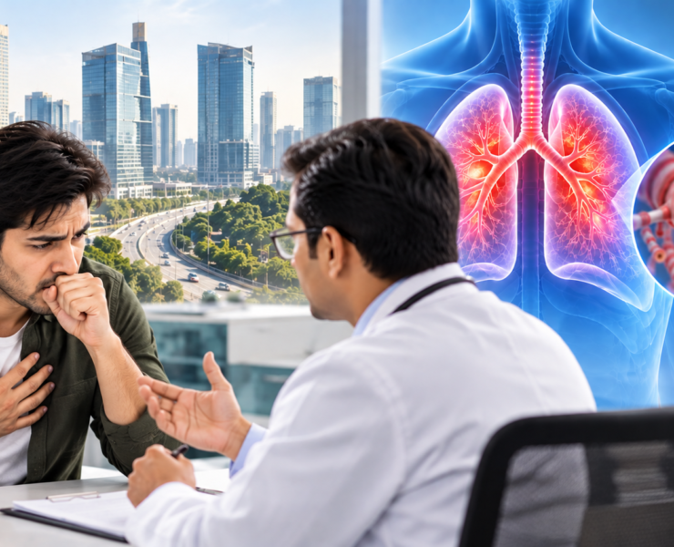 Best Pulmonologist near Golf Course Road, Gurgaon - Dr. Shivanshu Raj Goyal