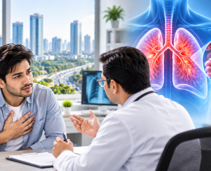 Chest Specialist in Golf Course Extension Road, Gurgaon (Sectors 58-67)